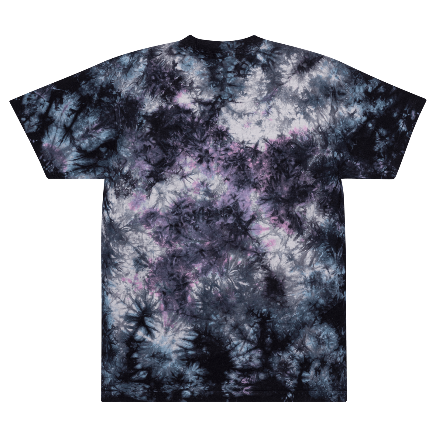 Oversized RA Brand tie-dye t-shirt