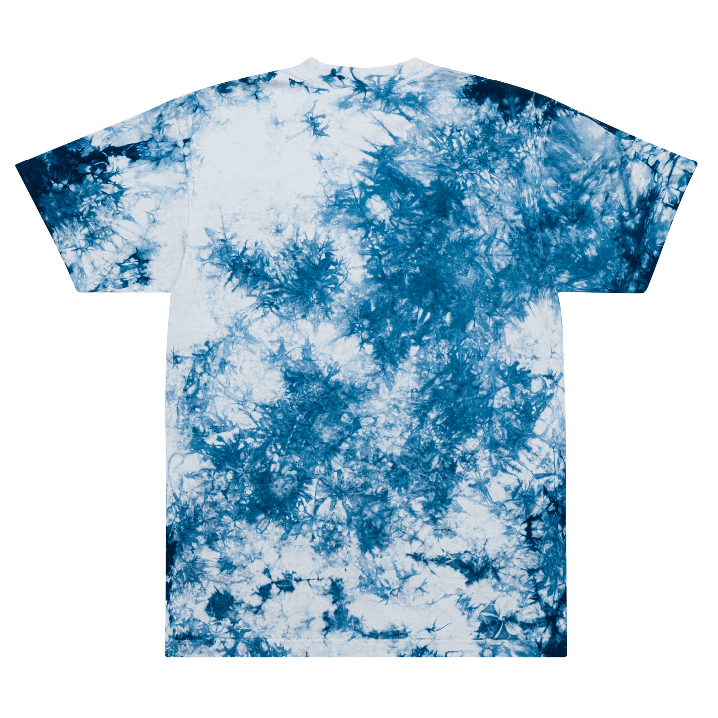Oversized RA Brand tie-dye t-shirt