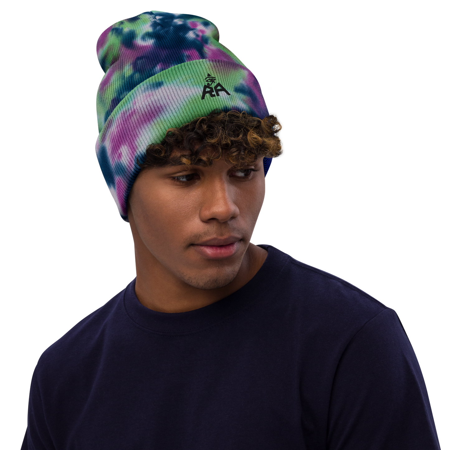 RA Brand Tie-dye beanie