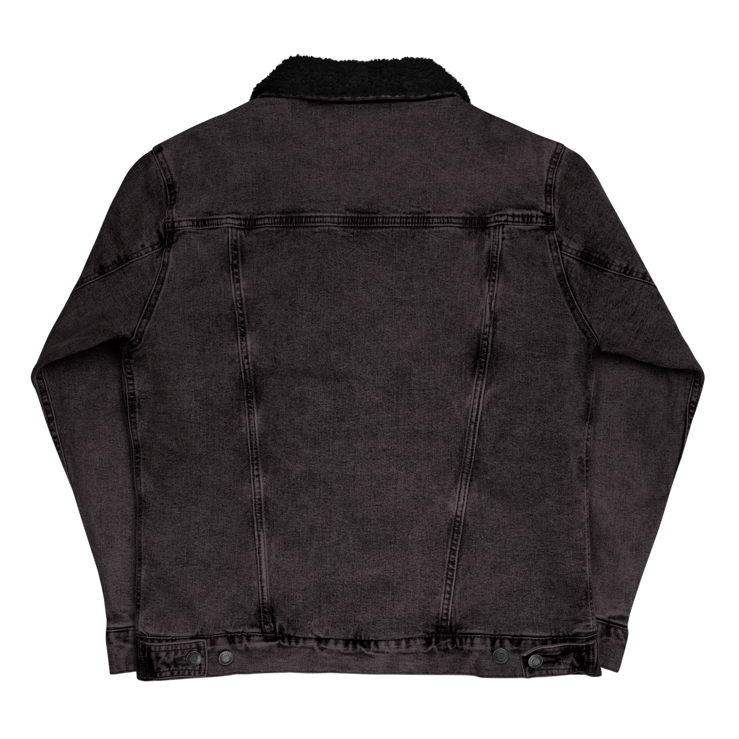 RA Brand denim sherpa jacket